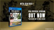 Immagine Disponibile da oggi su PlayStation 4 la Metal Gear Solid: Master Collection Vol.1